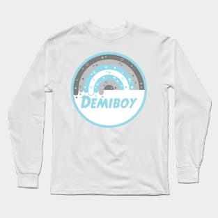 Rainbow Orb [demiboy] Long Sleeve T-Shirt